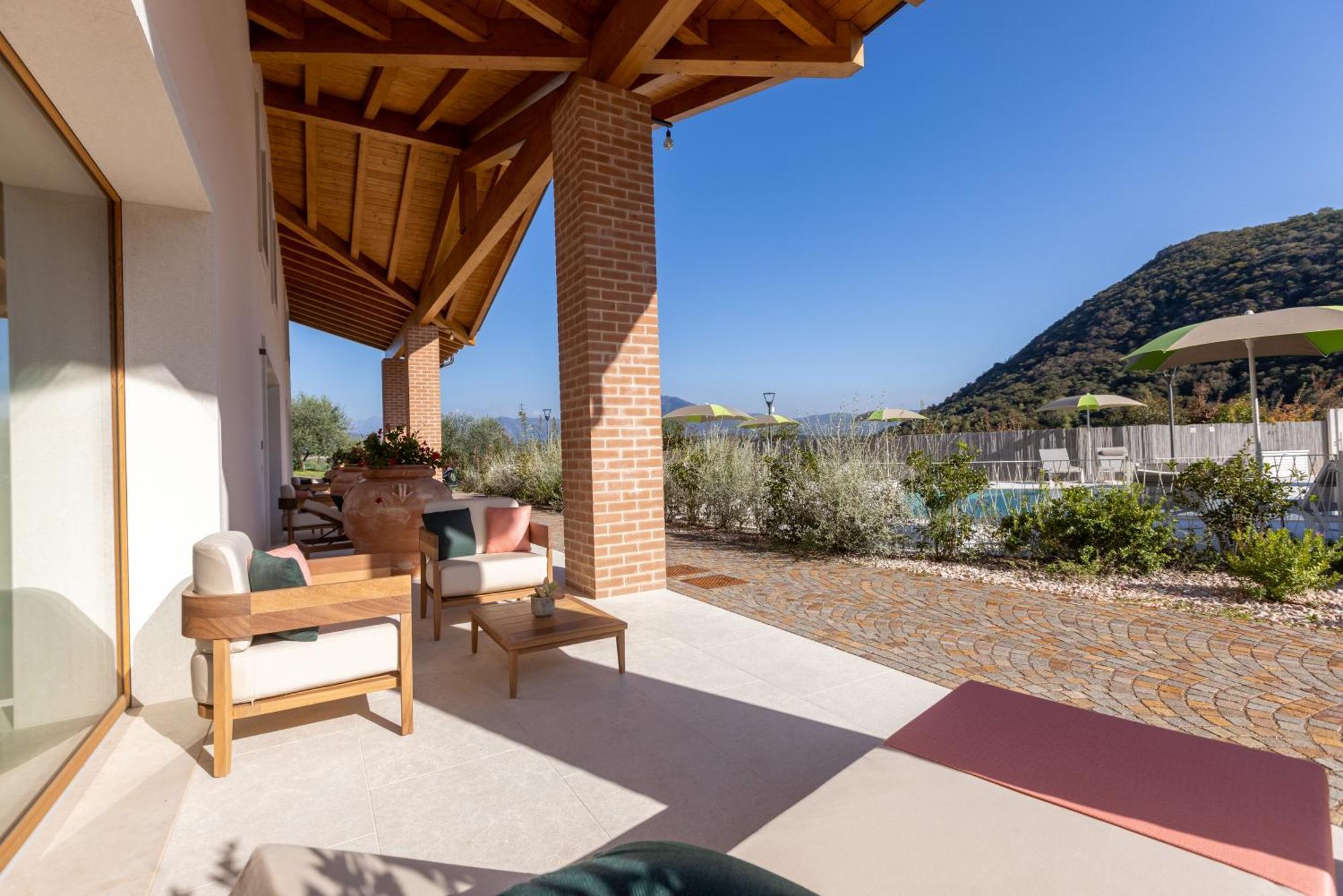 Agriturismo La Pertica Costermano Bagian luar foto